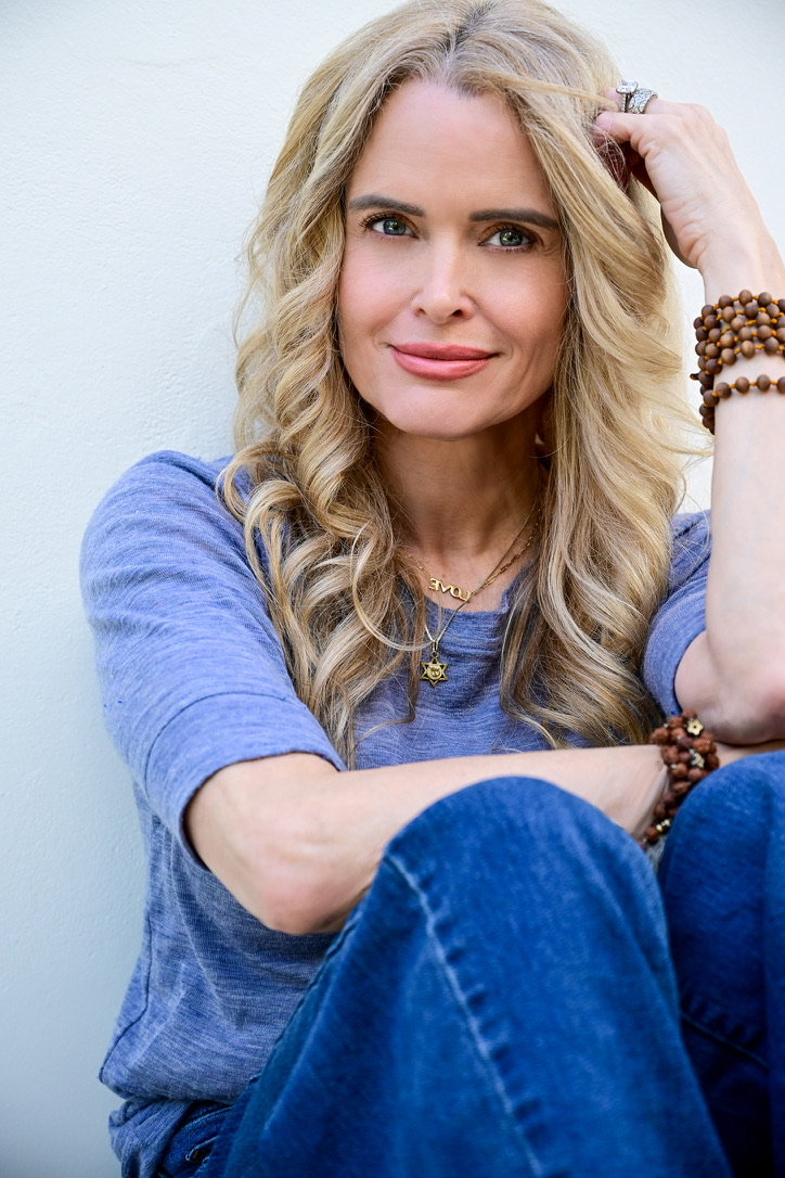Portrait of Jennifer Leigh in a blue top
